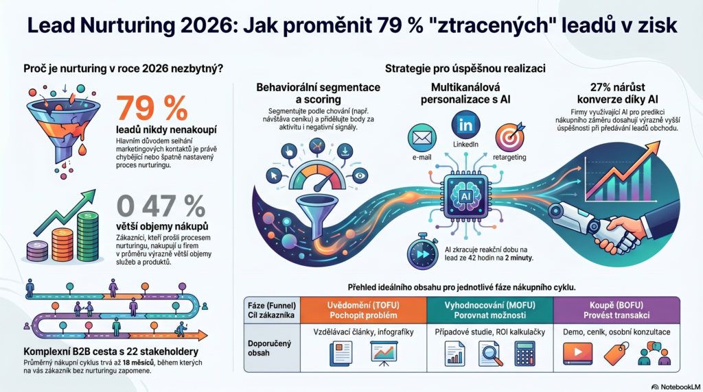 Nurturing infografika