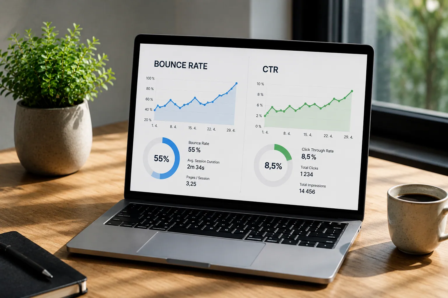 Bounce rate a CTR: co tyhle dvě čísla doopravdy znamenají (a kdy se jimi netrápit)