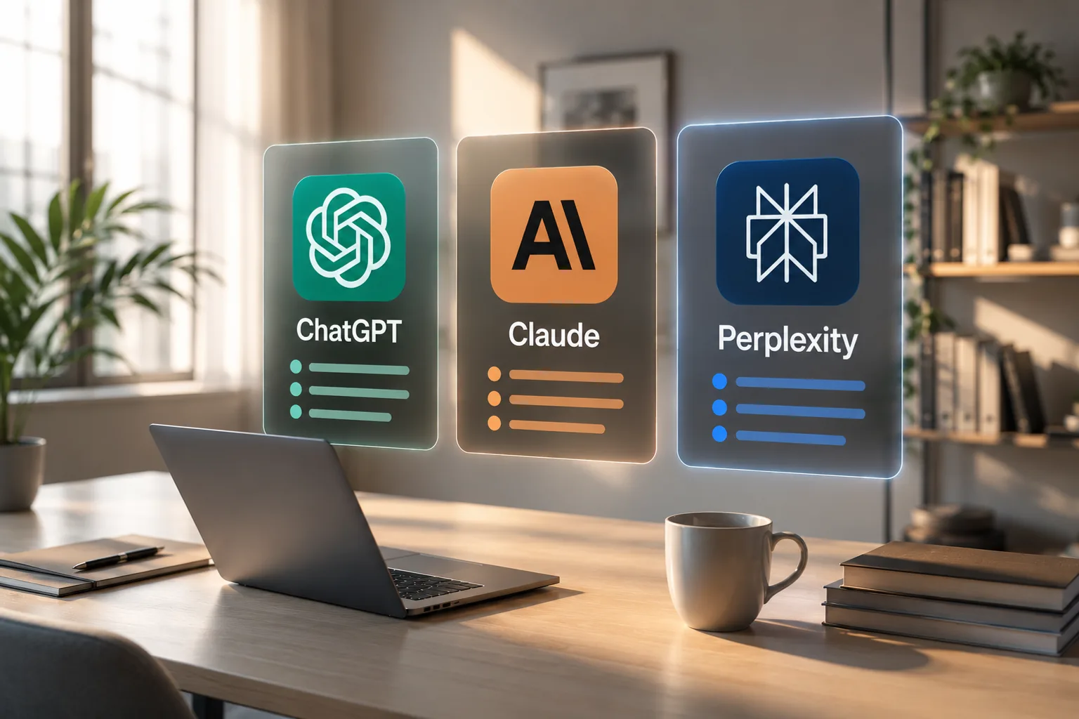 ChatGPT vs. Claude vs. Perplexity: kterého AI parťáka si vzít do marketingu (a kdy)