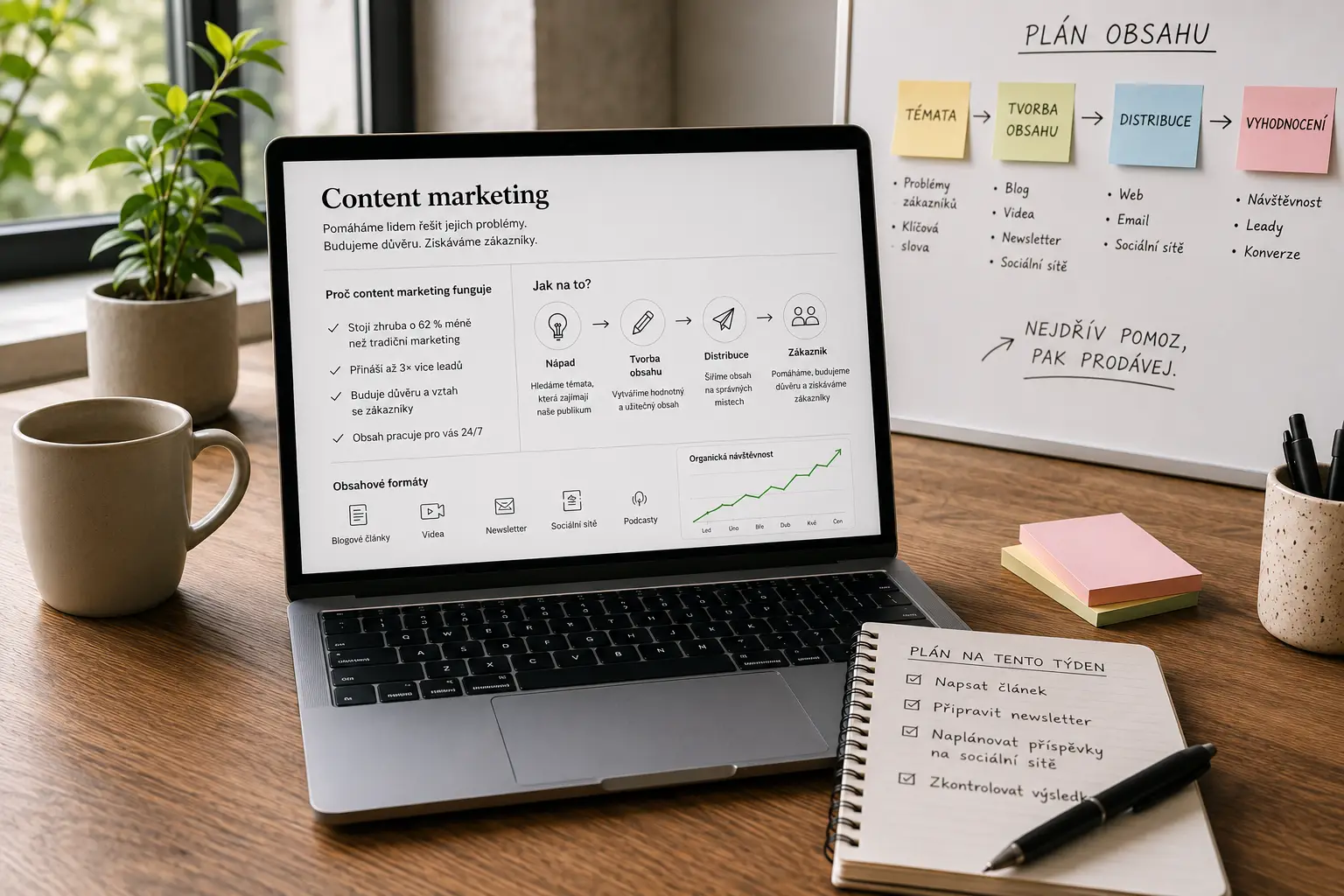 Content marketing: kompletní průvodce